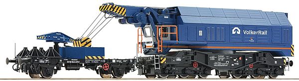 Roco 7310023 - Dutch Digital railway slewing crane Volkerrail (DCC Sound Decoder)