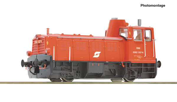 Roco 7310031 - Austrian Diesel Locomotive 2062 007-6 of the ÖBB (w/ Sound)