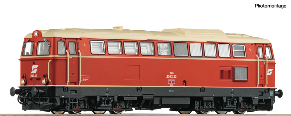 Roco 7310038 - Austrian Diesel Locomotive 2043.33 of the ÖBB (w/ Sound)