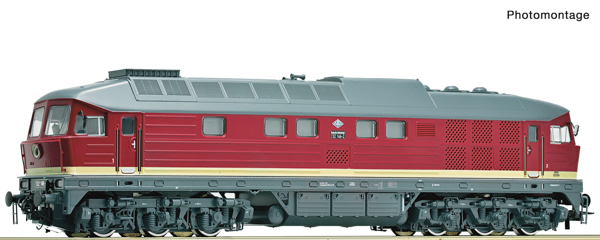 Roco 7310039 - German Diesel Locomotive 132 146-2 of the DR (w/ Sound)