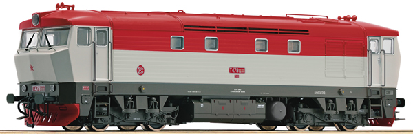 Roco 73122 - Czechoslovakian Diesel Locomotive Class T 478.2 of the CSD             