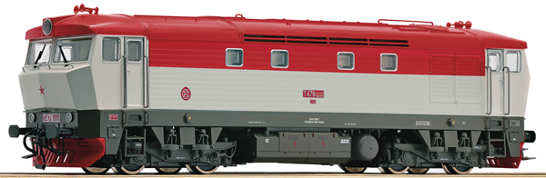 Roco 73123 - Czechoslovakian Diesel Locomotive Class T 478.2 of the CSD (DCC Sound Decoder)