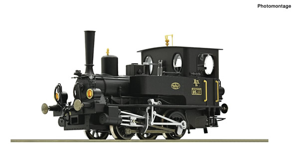 Roco 73157 - Austrian Steam locomotive class 85 of the KKStB  (DCC Sound Decoder)