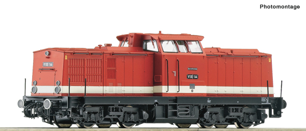 Roco 7320033 - German Diesel Locomotive V 100 144 of the DR (w/ Sound)