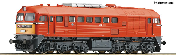 Roco 73244 - Hungarian Diesel locomotive M62 of the Gysev (DCC Sound Decoder)