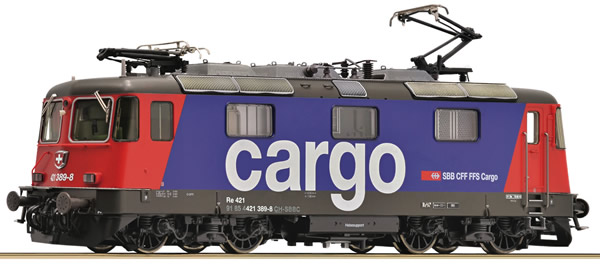 Roco 73257 - Swiss Electric Locomotive Re 421 of the SBB Cargo (Sound)      
