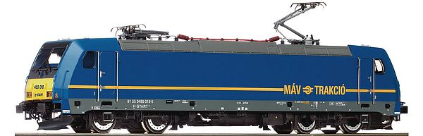 Roco 73339 - Hungarian Electric locomotive 480 018-5 of the MAV (DCC Sound Decoder)