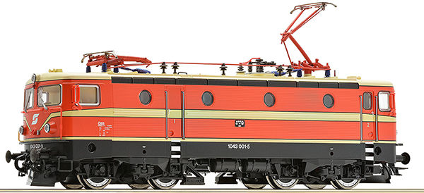 Roco 73391 - Austrian Electric Locomotive 1043.001-5 of the ÖBB (DCC Sound Decoder)