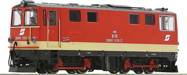 Roco 7350001 - Austrian Diesel locomotive 2095 012-7 of the ÖBB (DCC Sound Decoder)