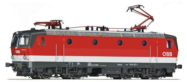 Roco 73555 - Austrian Electric Locomotive Class 1144 021 of the OBB (Sound)