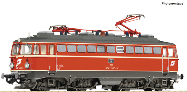 Roco 73609 - Austrian Electric locomotive 1042 563-5 of the OBB (DCC Sound Decoder)