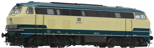 Roco 73726 - German Diesel Locomotive  218 218-6 of the DB            