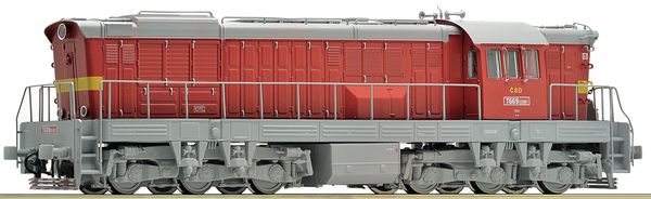 Roco 73772 - Czechoslovakian Diesel locomotive class T 669.0 of the CSD