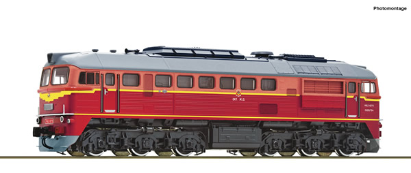 Roco 73798 - Russian Diesel locomotive M62 1579 of the SZD