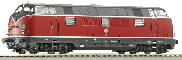 Roco 73821 - German Diesel Locomotive BR 221 of the DB (DCC Sound Decoder)