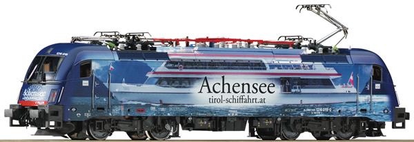 Roco 73843 - Austrian Electric Locomotive Class 1216 of the ÖBB in Achensee livery (DCC Sound Decoder)