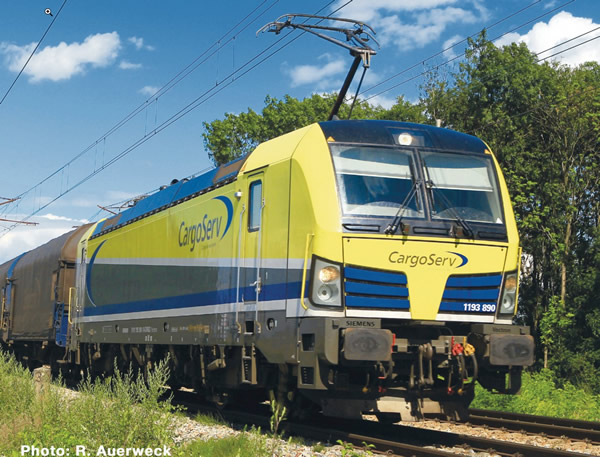 Roco 73924 - Austrian Electric Locomotive 1193 890, Cargoserv (DCC Sound Decoder)