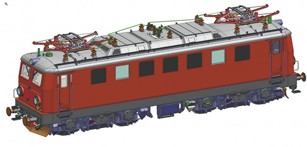 Roco 73960 - Electric locomotive class 1041, ÖBB