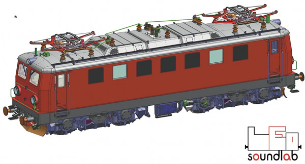 Roco 73961 - Electric locomotive class 1041, ÖBB