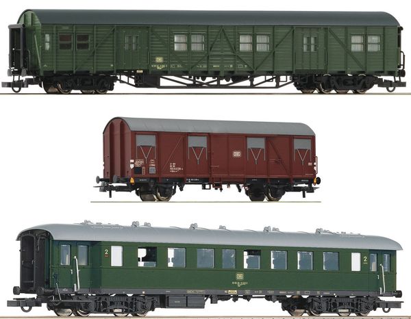 Roco 74010 - German 3-piece set 1: “Personenzug Freilassing” (Passenger train Freilassing) of the DB