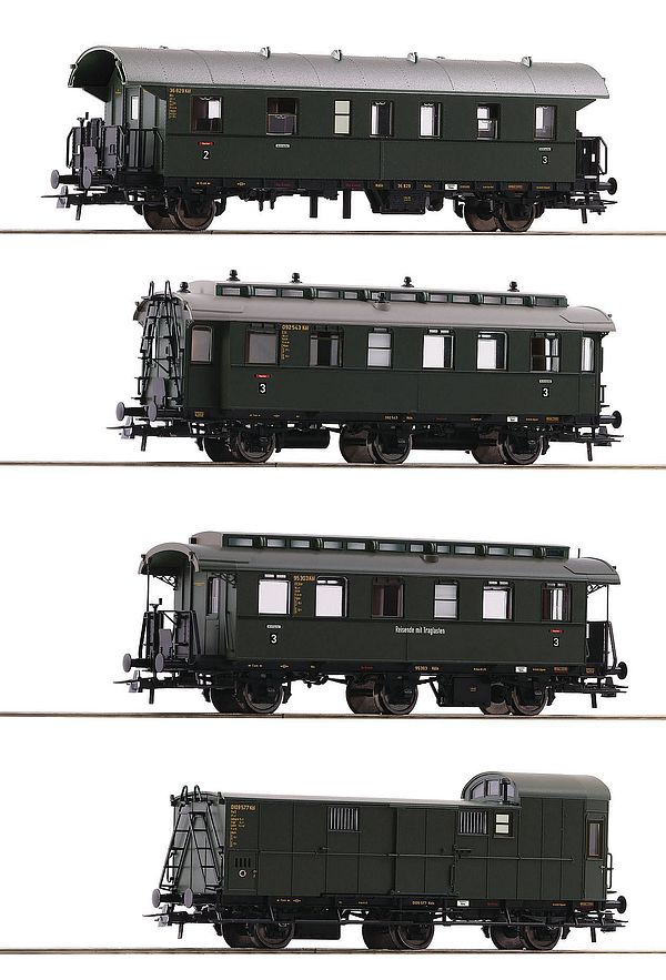 Roco 74014 - German Passenger train set of the DB