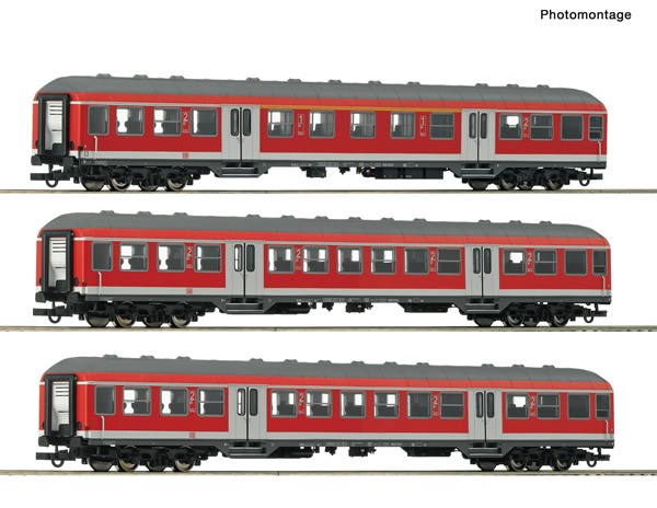 Roco 74050 - 3 piece passenger set: Regional train