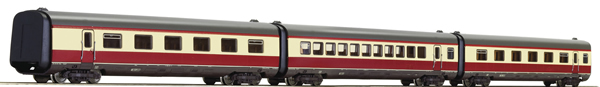 Roco 74080 - 3 piece set: Additional coaches matching the Alpen-See-Express      
