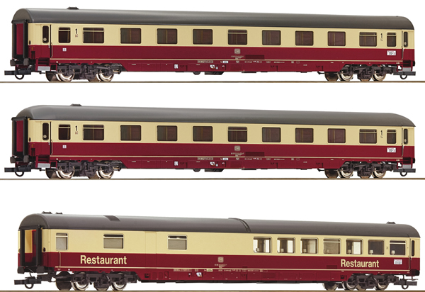 Roco 74096 - 3 piece Passenger Set 2: Christo forus-Express, DB       