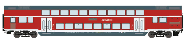 Roco 74145 - German Double deck car of the DB-AG