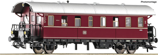 Roco 74263 - German 2nd class cab car Donnerbüchse of the DB