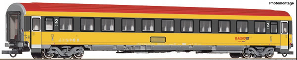 Roco 74337 - 2nd class passenger coach, Regiojet