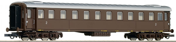 Roco 74383 - 2nd class passenger coach, FS