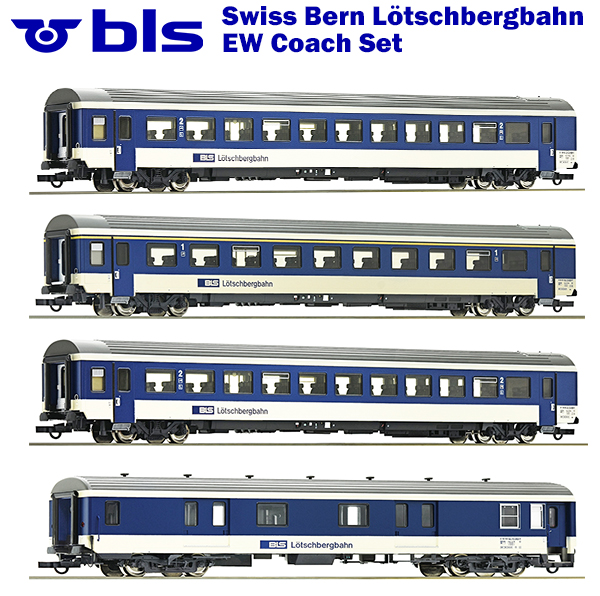 Roco 74390-1 - Swiss BLS EW Coach Set