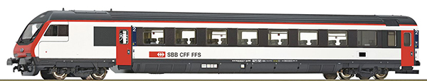 Roco 74479 - Swiss 2nd Class Control Coach for EW-IV Shuttle Trains of the SBB