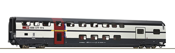 Roco 74501 - Swiss 1st class double deck car with luggage compartment of the SBB