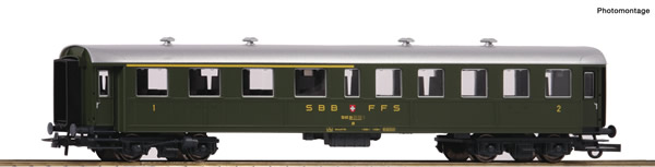 Roco 74527 - Swiss 2nd/3rd class Passenger Car of the SBB