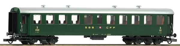 Roco 74528 - Swiss 3rd class Passenger Car of the SBB