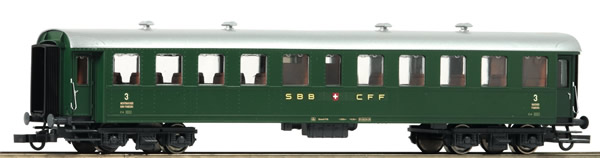 Roco 74529 - Swiss 3rd class Passenger Car of the SBB