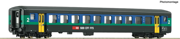 Roco 74566 - 2nd class passenger coach