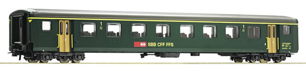 Roco 74569 - Swiss 1st class fast train car EW II of the SBB
