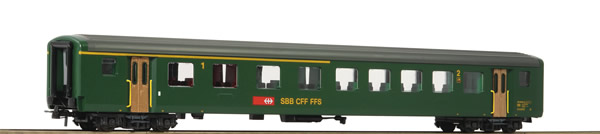 Roco 74570 - Swiss 1st/2nd class fast train car EW II of the SBB