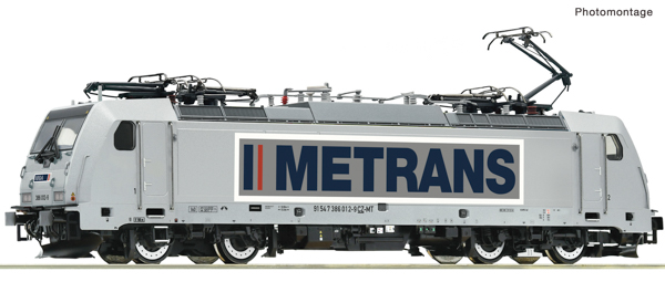 Roco 7500016 - German Electric Locomotive 386 012-9 of the Metrans
