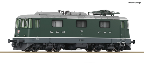 Roco 7510027 - Swiss Electric Locomotive Re 4/4 II 11131 of the SBB (w/ Sound)