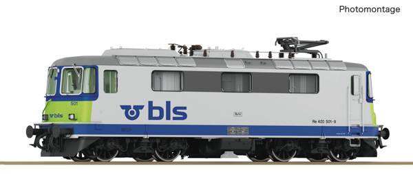 Roco 7510028 - Swiss Electric Locomotive 420 501-9 of the BLS (w/ Sound)