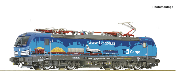 Roco 7510041 - Czech Electric Locomotive 383 006-4 of the CD Cargo (w/ Sound)
