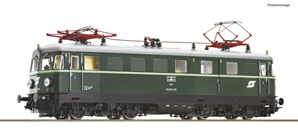 Roco 7510054 - Austrian Electric Locomotive 1046.06 of the ÖBB (w/ Sound)