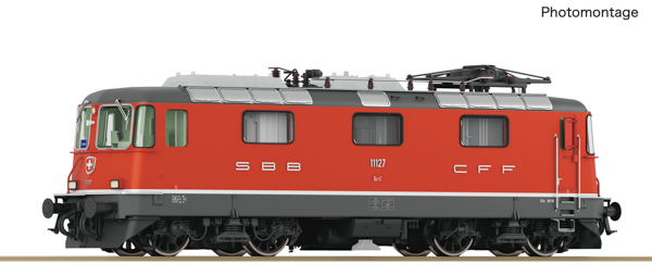 Roco 7510138 - Swiss Electric Locomotive Re 4/4 II 11127 of the SBB (w/ Sound)