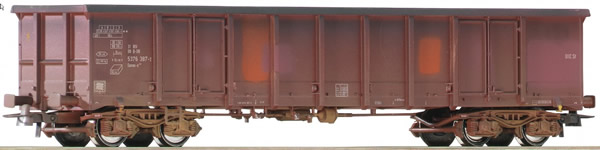 Roco 75995 - Weathered Open Goods Wagon