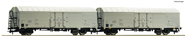 Roco 76035 - 2 piece set: Refrigerator wagons