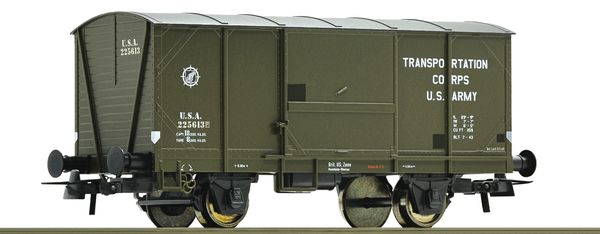 Roco 76316 - Covered goods wagon, USATC